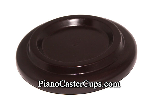 black grand piano caster cups with rubber pad