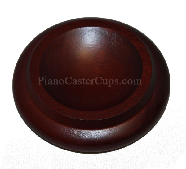 mahogany piano caster cups for upright pianos