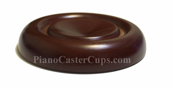 walnut grand piano caster cups