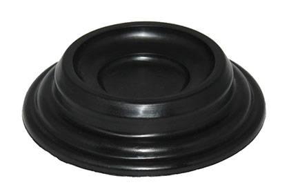 black tiered piano caster cup