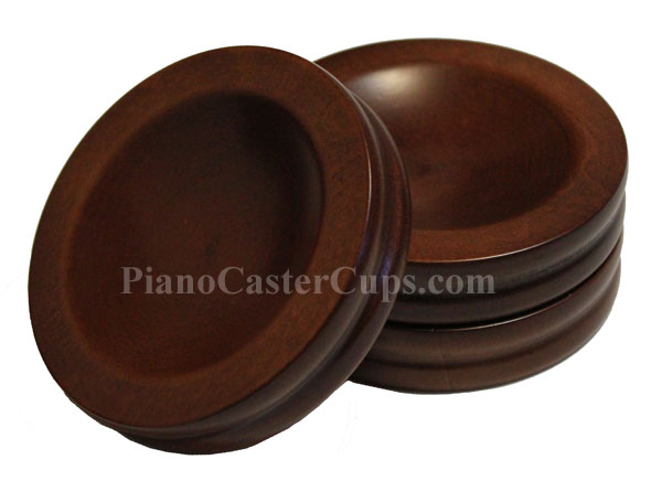 satin piano caster cups