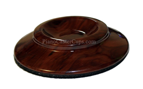 beautiful wood grain design caster cup